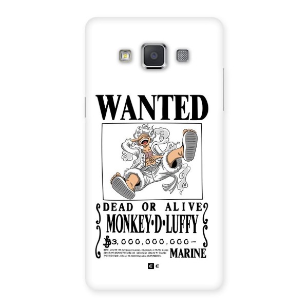 Munkey D Luffy Wanted  Back Case for Galaxy Grand 3