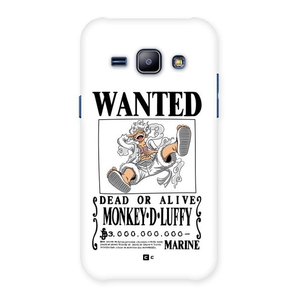 Munkey D Luffy Wanted  Back Case for Galaxy J1