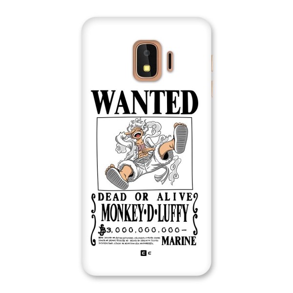 Munkey D Luffy Wanted  Back Case for Galaxy J2 Core