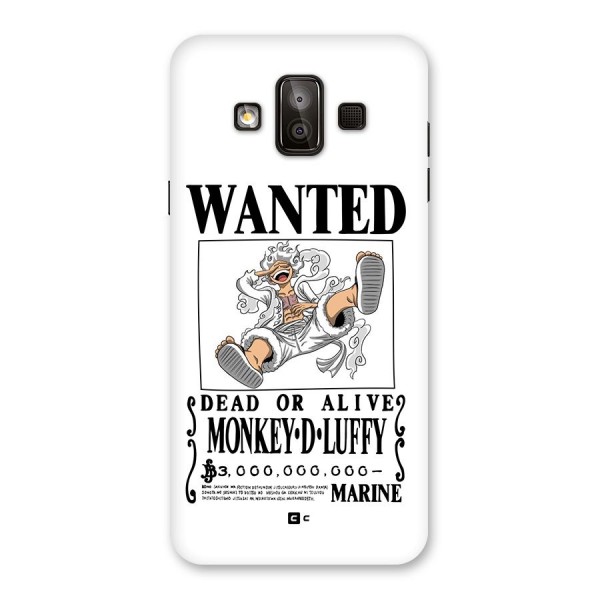 Munkey D Luffy Wanted  Back Case for Galaxy J7 Duo