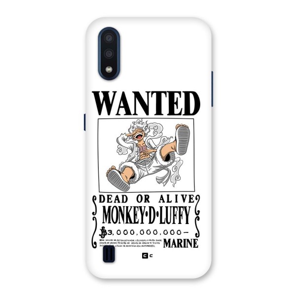 Munkey D Luffy Wanted  Back Case for Galaxy M01