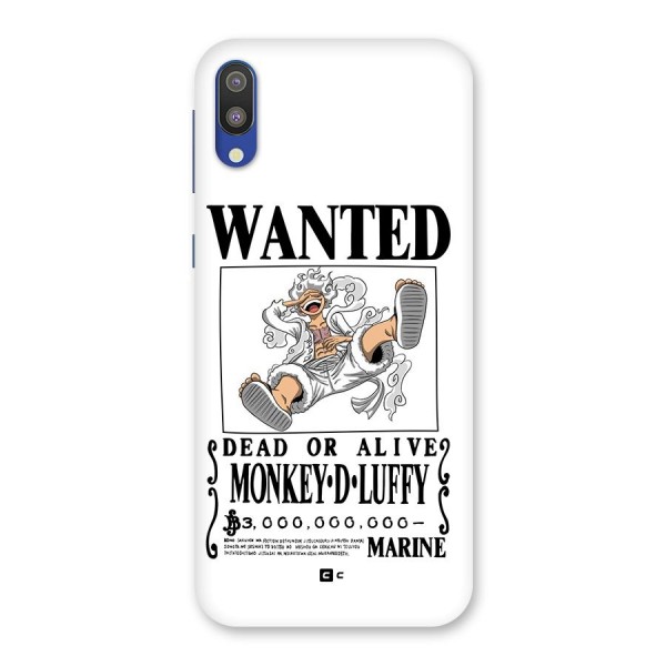 Munkey D Luffy Wanted  Back Case for Galaxy M10