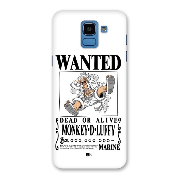 Munkey D Luffy Wanted  Back Case for Galaxy On6