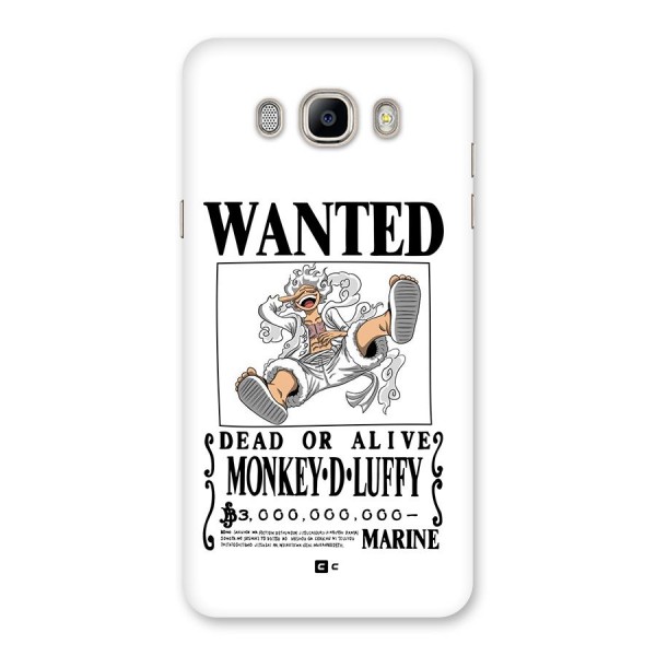 Munkey D Luffy Wanted  Back Case for Galaxy On8