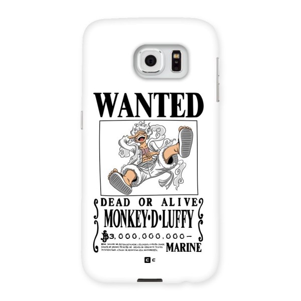Munkey D Luffy Wanted  Back Case for Galaxy S6