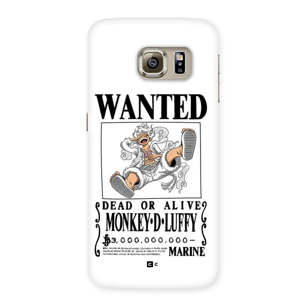 Munkey D Luffy Wanted  Back Case for Galaxy S6 edge