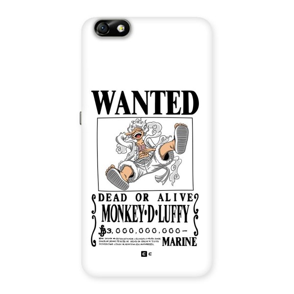 Munkey D Luffy Wanted  Back Case for Honor 4X