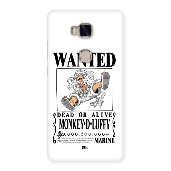 Munkey D Luffy Wanted  Back Case for Honor 5X