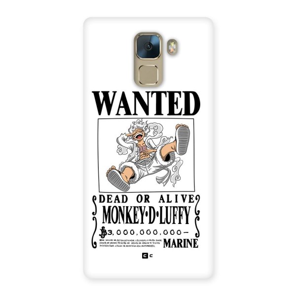 Munkey D Luffy Wanted  Back Case for Honor 7