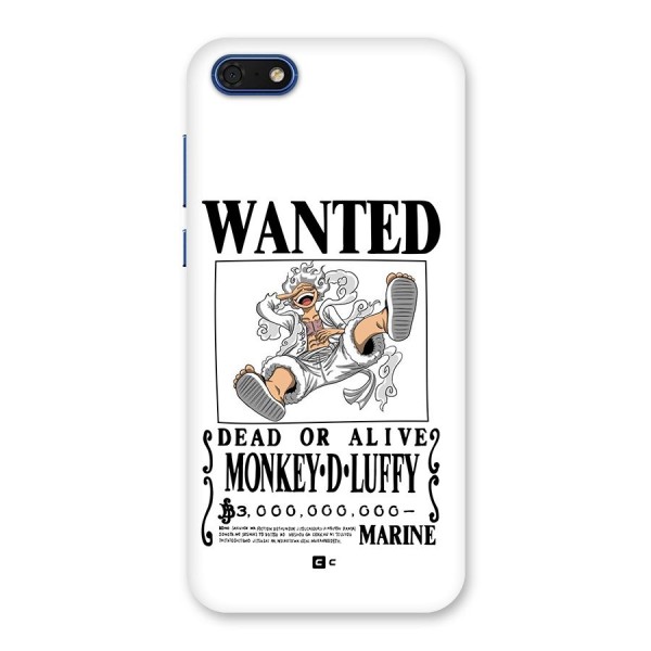 Munkey D Luffy Wanted  Back Case for Honor 7s