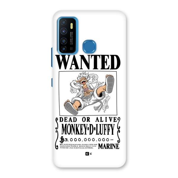 Munkey D Luffy Wanted  Back Case for Infinix Hot 9