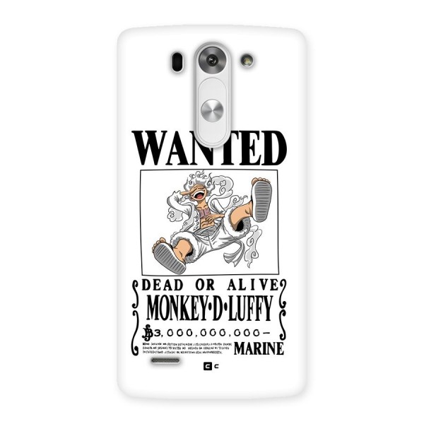 Munkey D Luffy Wanted  Back Case for LG G3 Mini