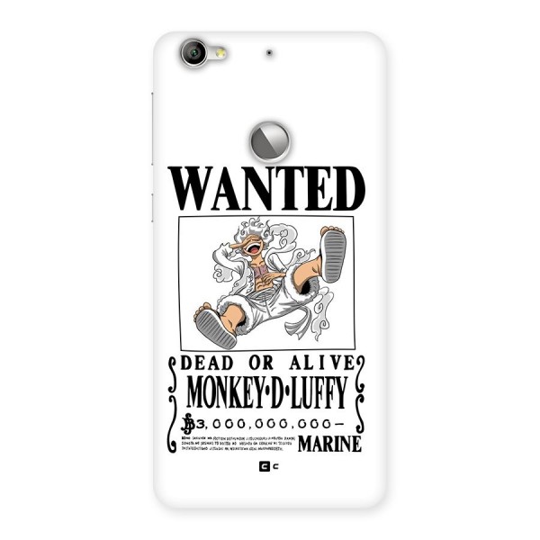 Munkey D Luffy Wanted  Back Case for Le 1S