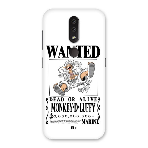 Munkey D Luffy Wanted  Back Case for Nokia 4.2