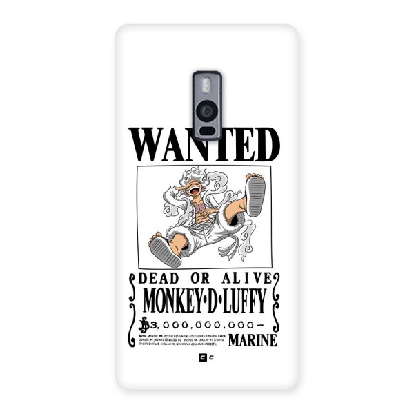Munkey D Luffy Wanted  Back Case for OnePlus 2