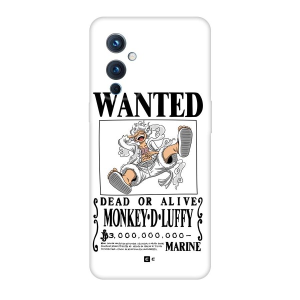 Munkey D Luffy Wanted  Back Case for OnePlus 9