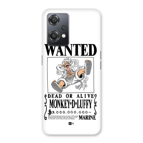 Munkey D Luffy Wanted  Back Case for OnePlus Nord CE 2 Lite 5G