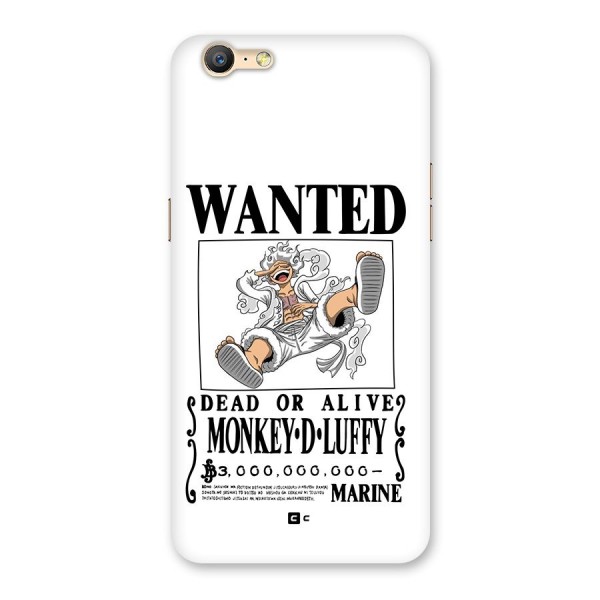 Munkey D Luffy Wanted  Back Case for Oppo A39