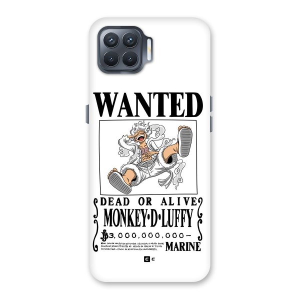 Munkey D Luffy Wanted  Back Case for Oppo F17 Pro