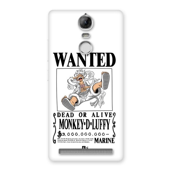 Munkey D Luffy Wanted  Back Case for Vibe K5 Note