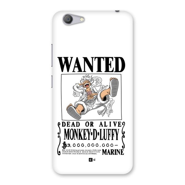 Munkey D Luffy Wanted  Back Case for Vivo Y53