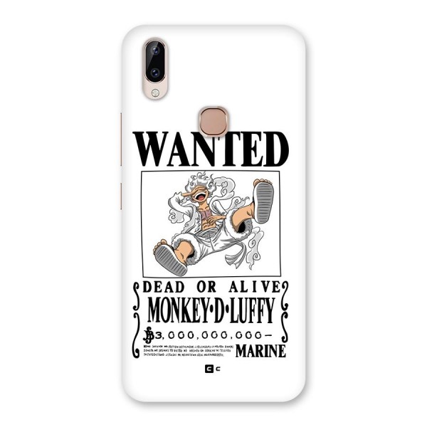 Munkey D Luffy Wanted  Back Case for Vivo Y83 Pro