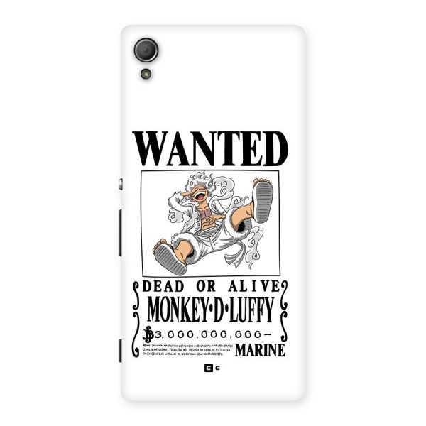 Munkey D Luffy Wanted  Back Case for Xperia Z4