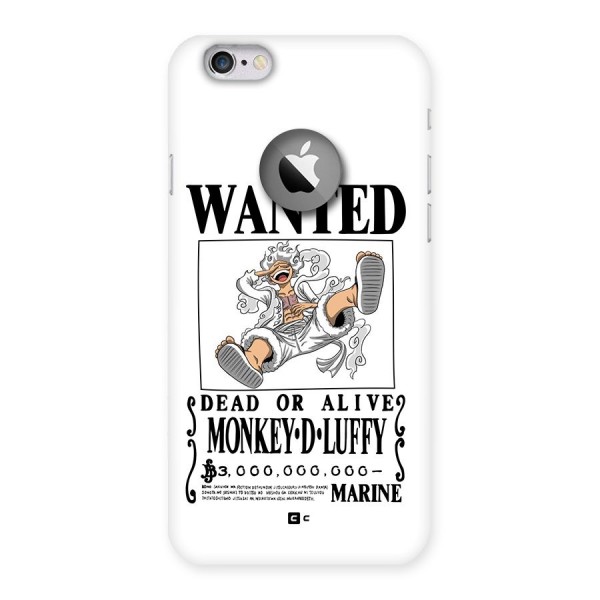 Munkey D Luffy Wanted  Back Case for iPhone 6 Logo Cut