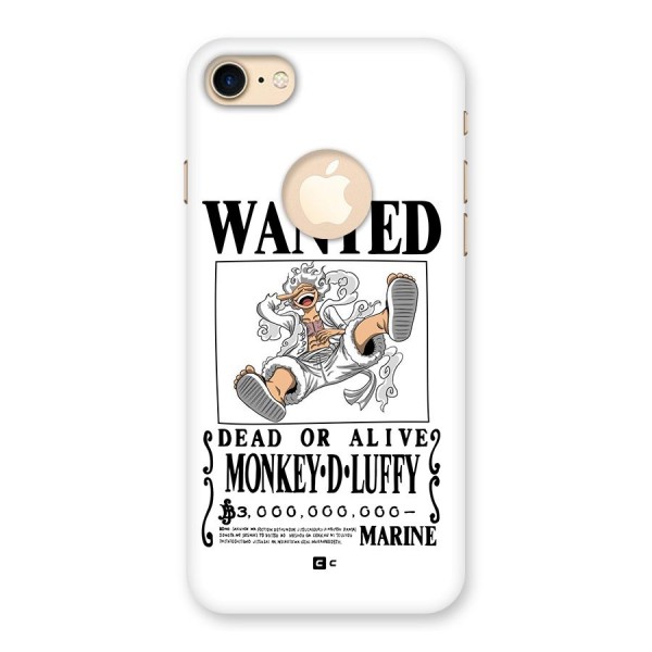 Munkey D Luffy Wanted  Back Case for iPhone 7 Logo Cut