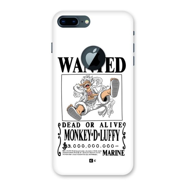 Munkey D Luffy Wanted  Back Case for iPhone 7 Plus Logo Cut