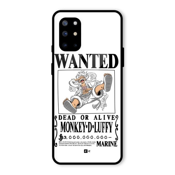 Munkey D Luffy Wanted  Glass Back Case for OnePlus 8T