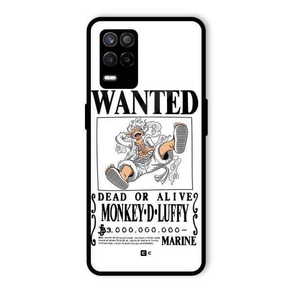 Munkey D Luffy Wanted  Glass Back Case for Realme 9 5G