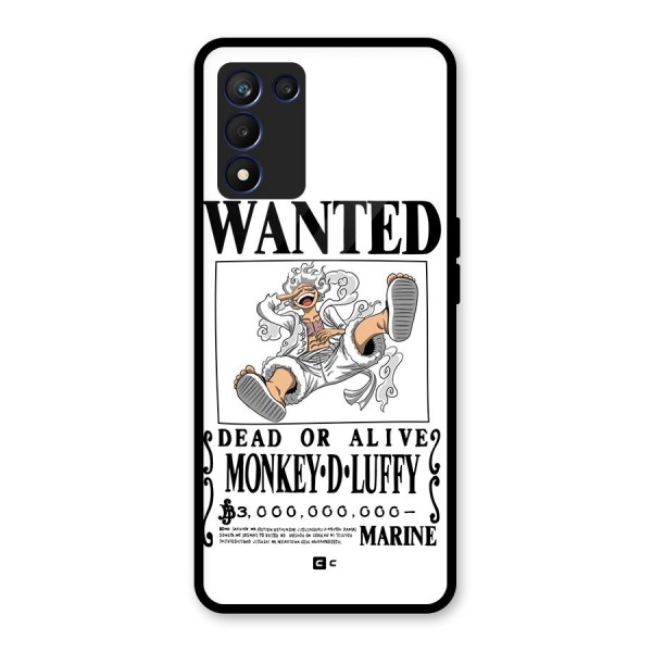 Munkey D Luffy Wanted  Glass Back Case for Realme 9 5G Speed