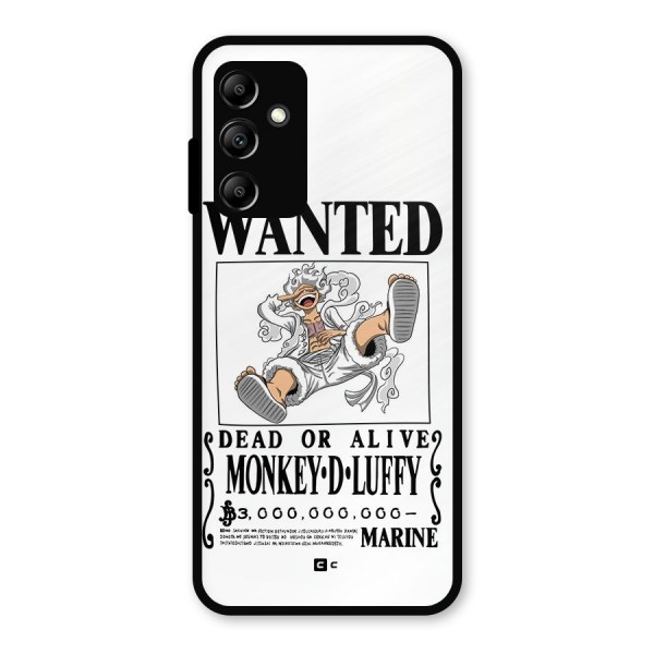 Munkey D Luffy Wanted  Metal Back Case for Galaxy A14 5G
