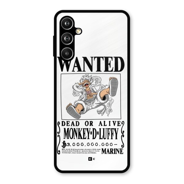 Munkey D Luffy Wanted  Metal Back Case for Galaxy F54