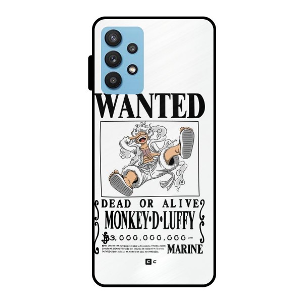 Munkey D Luffy Wanted  Metal Back Case for Galaxy M32 5G