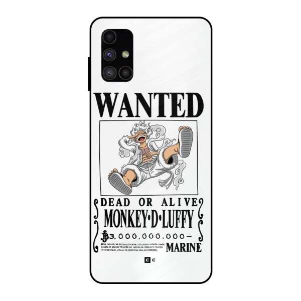 Munkey D Luffy Wanted  Metal Back Case for Galaxy M51