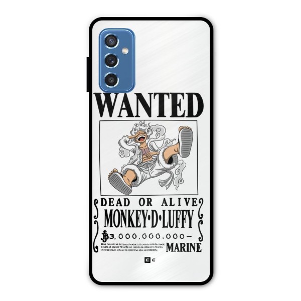 Munkey D Luffy Wanted  Metal Back Case for Galaxy M52 5G