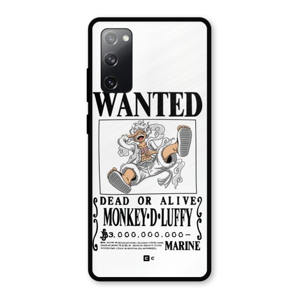 Munkey D Luffy Wanted  Metal Back Case for Galaxy S20 FE 5G