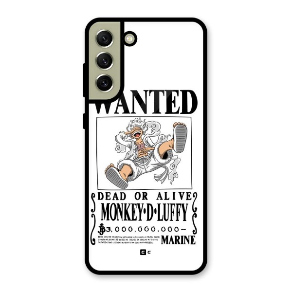Munkey D Luffy Wanted  Metal Back Case for Galaxy S21 FE 5G (2023)