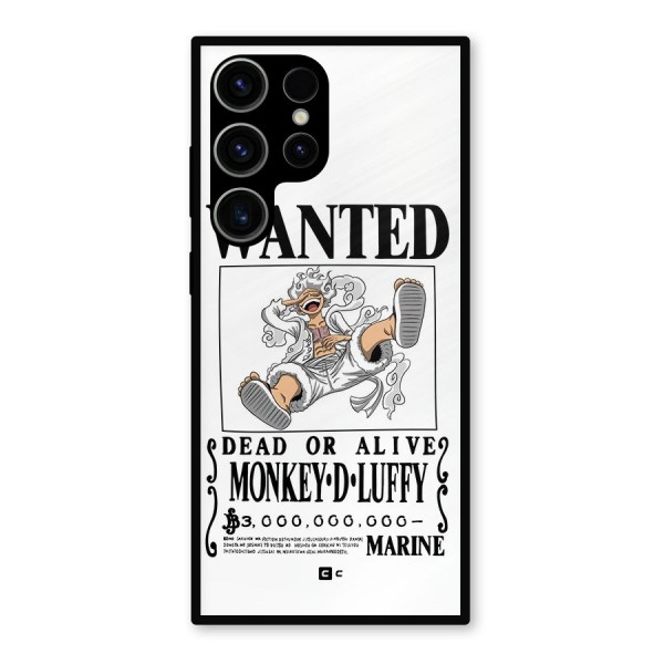 Munkey D Luffy Wanted  Metal Back Case for Galaxy S23 Ultra