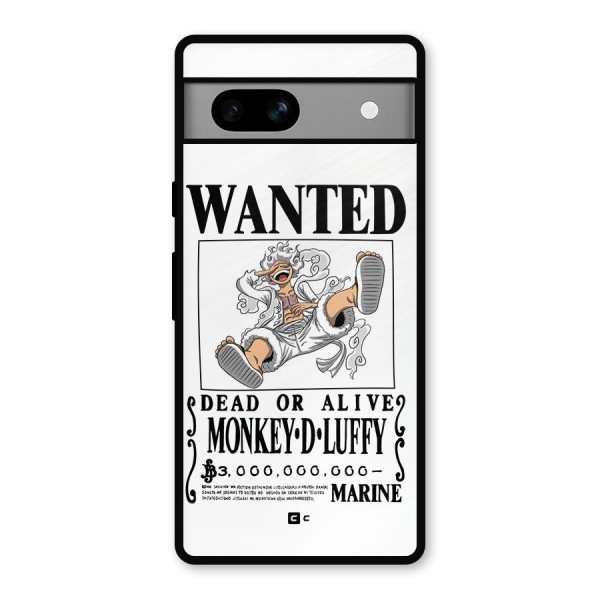Munkey D Luffy Wanted  Metal Back Case for Google Pixel 7a