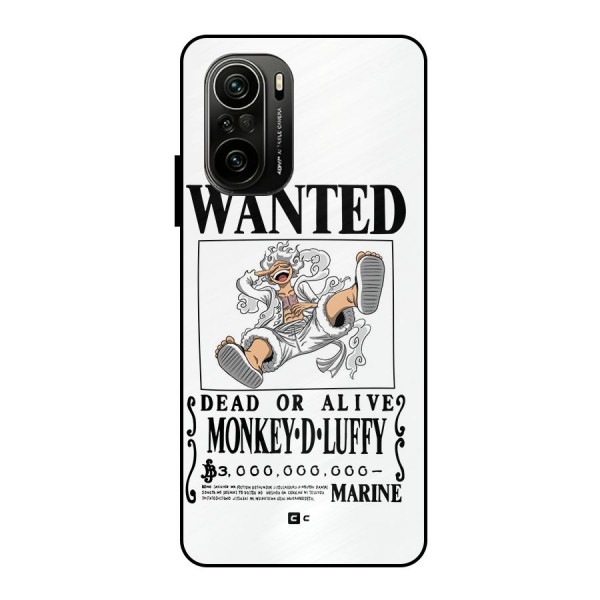 Munkey D Luffy Wanted  Metal Back Case for Mi 11X Pro