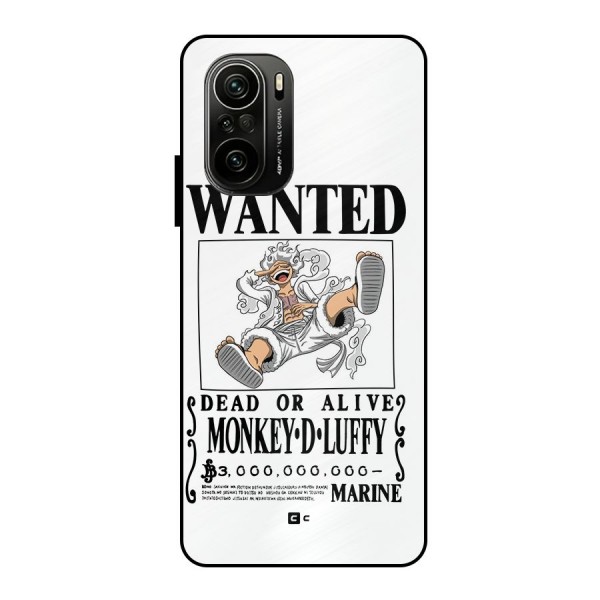 Munkey D Luffy Wanted  Metal Back Case for Mi 11x