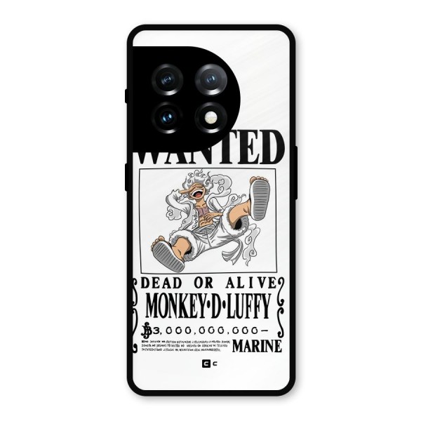 Munkey D Luffy Wanted  Metal Back Case for OnePlus 11