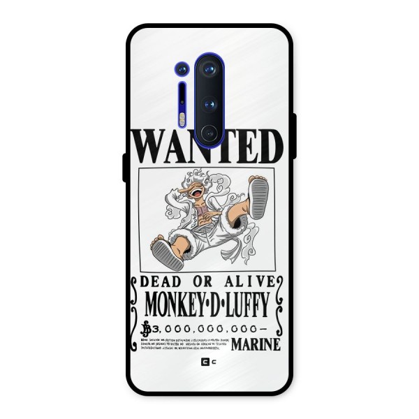 Munkey D Luffy Wanted  Metal Back Case for OnePlus 8 Pro