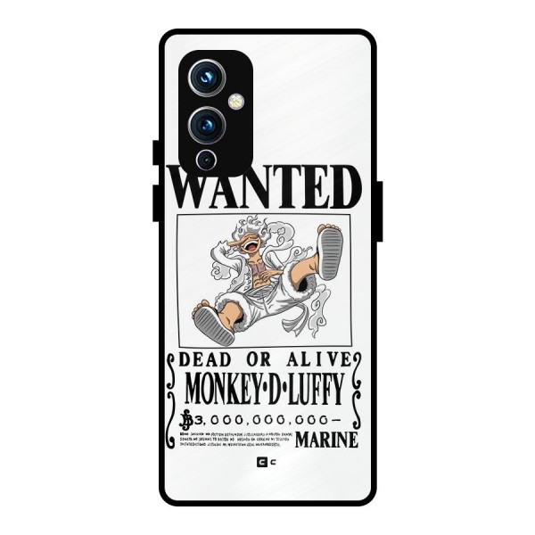 Munkey D Luffy Wanted  Metal Back Case for OnePlus 9