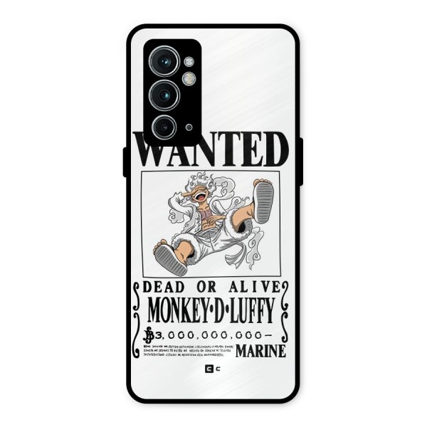Munkey D Luffy Wanted  Metal Back Case for OnePlus 9RT 5G