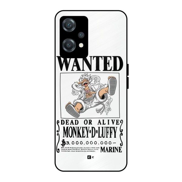 Munkey D Luffy Wanted  Metal Back Case for OnePlus Nord CE 2 Lite 5G