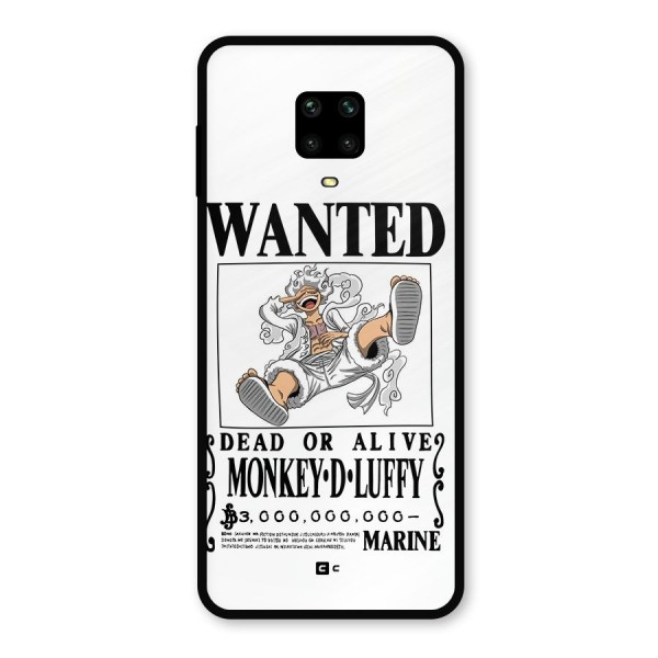 Munkey D Luffy Wanted  Metal Back Case for Poco M2